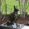 Escultura de cão de bronze animal de tamanho de vida de alta qualidade